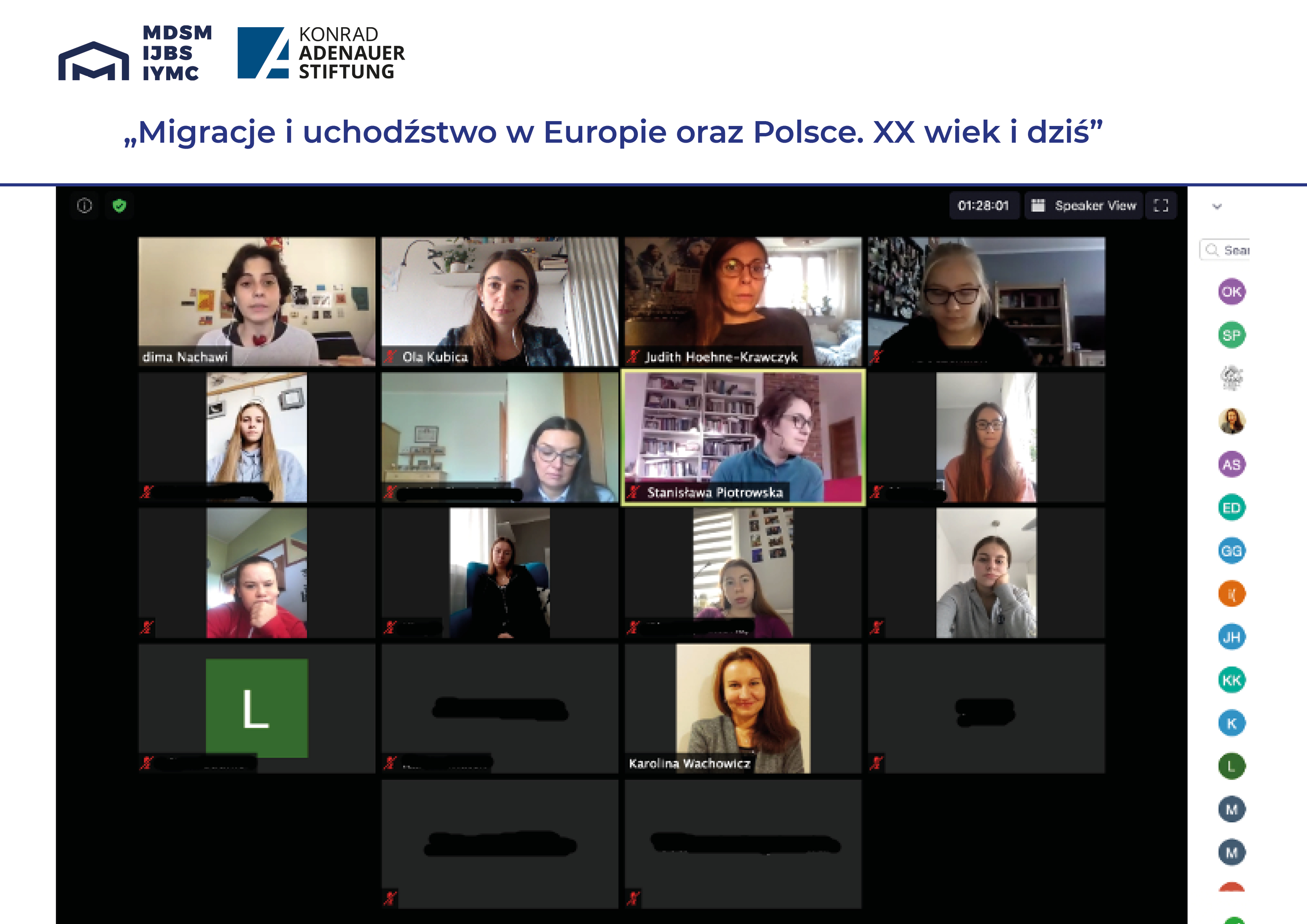 Spotkanie z Dimą Nachawi jednej z grup